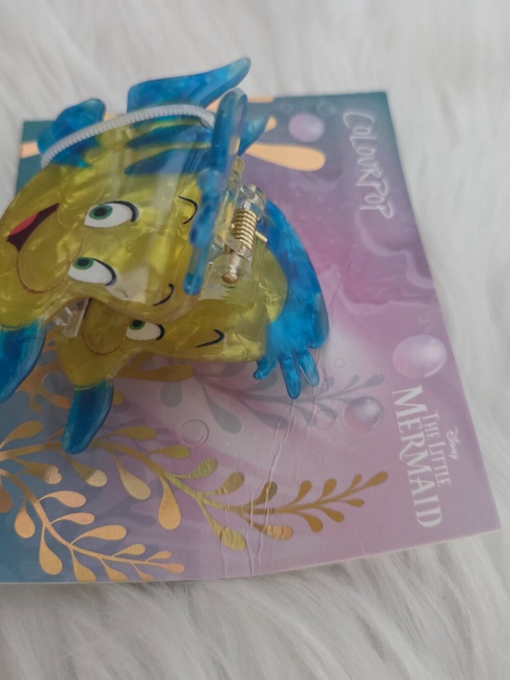 Colourpop x Little Mermaid Flounder Claw Clip - Picture 6 of 6